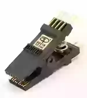 923665-20 20pin Wide SOIC Test Clip - Gold